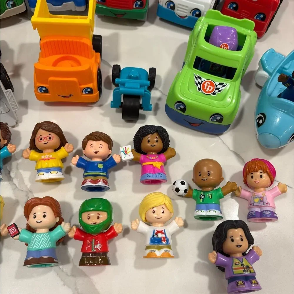 Fisher-Price Little People Cars and People